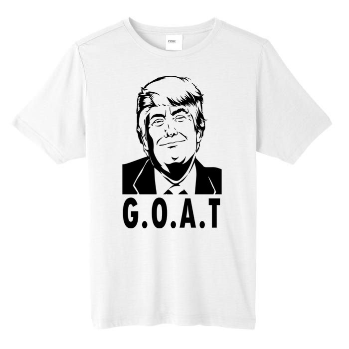 Trump Goat Funny Donald Trump Election Tall Fusion ChromaSoft Performance T-Shirt