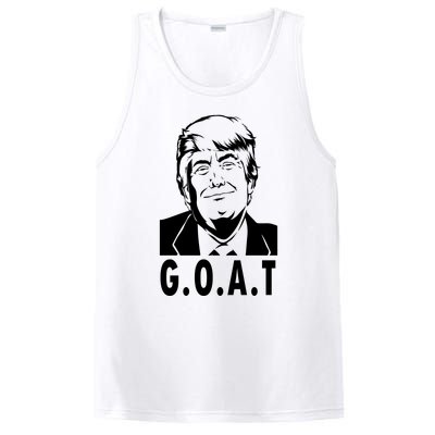 Trump Goat Funny Donald Trump Election PosiCharge Competitor Tank