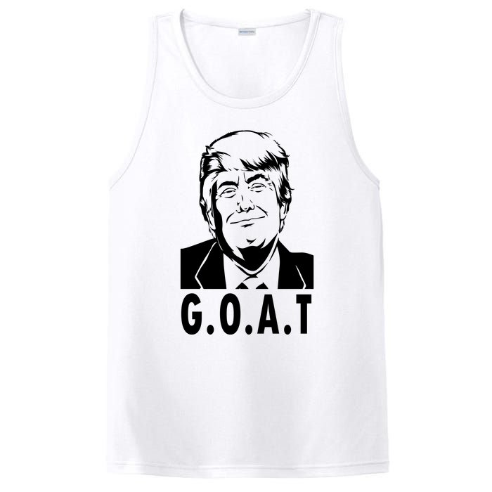 Trump Goat Funny Donald Trump Election PosiCharge Competitor Tank