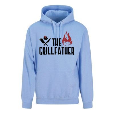 The Grillfather Funny Chef Unisex Surf Hoodie