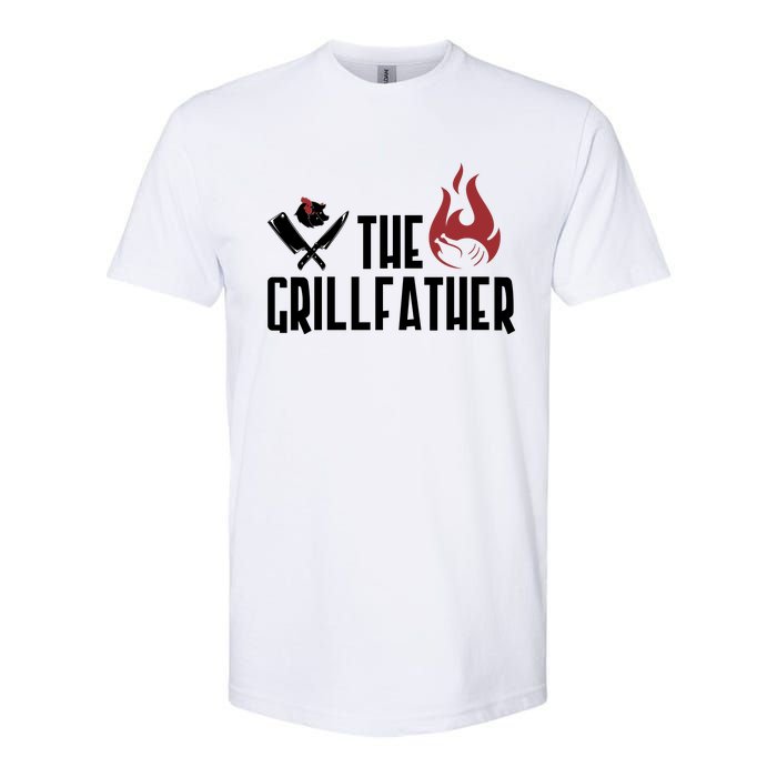 The Grillfather Funny Chef Softstyle CVC T-Shirt