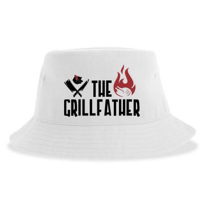 The Grillfather Funny Chef Sustainable Bucket Hat