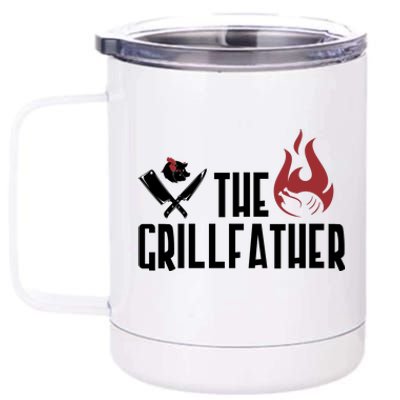 The Grillfather Funny Chef 12 oz Stainless Steel Tumbler Cup