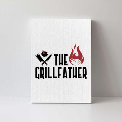 The Grillfather Funny Chef Canvas