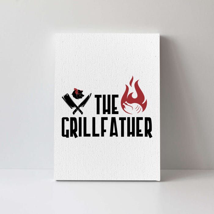 The Grillfather Funny Chef Canvas