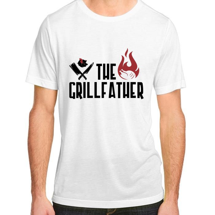 The Grillfather Funny Chef Adult ChromaSoft Performance T-Shirt