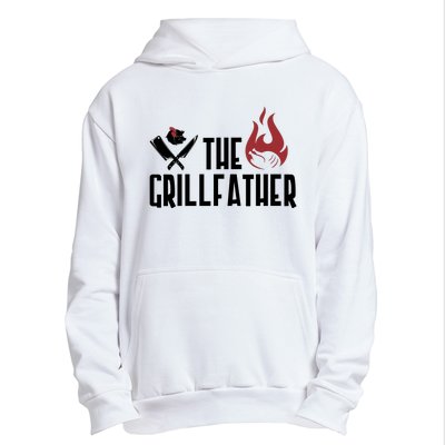 The Grillfather Funny Chef Urban Pullover Hoodie