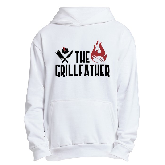 The Grillfather Funny Chef Urban Pullover Hoodie