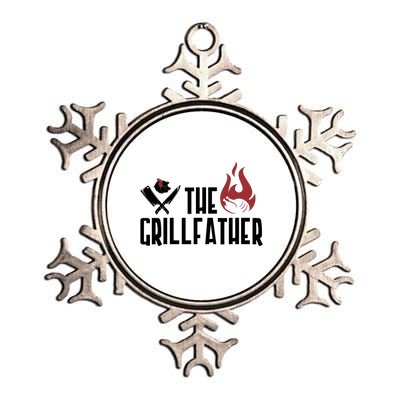 The Grillfather Funny Chef Metallic Star Ornament