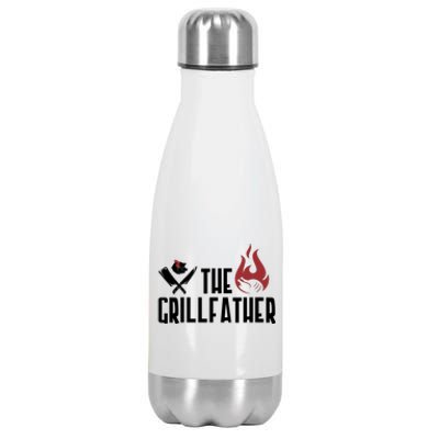 The Grillfather Funny Chef Stainless Steel Insulated Water Bottle