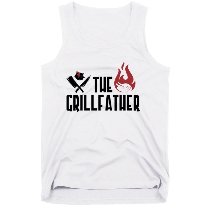 The Grillfather Funny Chef Tank Top