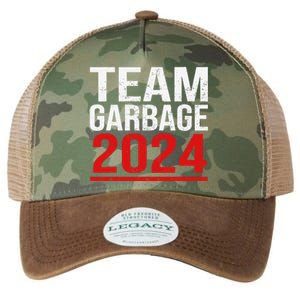 Team Garbage For Trump 2024 Elections 2024 Vote For Trump Gift Legacy Tie Dye Trucker Hat