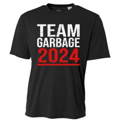 Team Garbage For Trump 2024 Elections 2024 Vote For Trump Gift Cooling Performance Crew T-Shirt