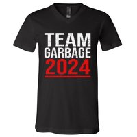 Team Garbage For Trump 2024 Elections 2024 Vote For Trump Gift V-Neck T-Shirt