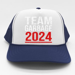 Team Garbage For Trump 2024 Elections 2024 Vote For Trump Gift Trucker Hat