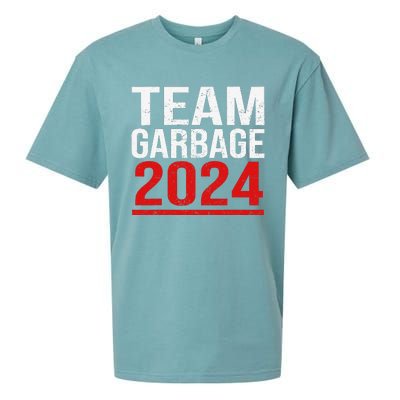 Team Garbage For Trump 2024 Elections 2024 Vote For Trump Gift Sueded Cloud Jersey T-Shirt