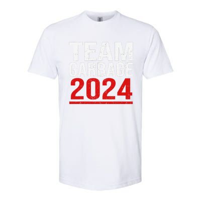 Team Garbage For Trump 2024 Elections 2024 Vote For Trump Gift Softstyle CVC T-Shirt