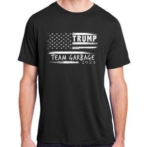 Team Garbage For Trump 2024 Garbage For Trump Vote Trump 2024 Adult ChromaSoft Performance T-Shirt