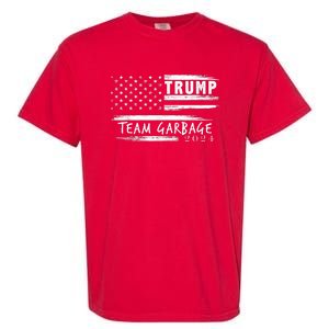 Team Garbage For Trump 2024 Garbage For Trump Vote Trump 2024 Garment-Dyed Heavyweight T-Shirt