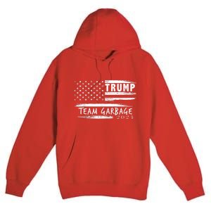 Team Garbage For Trump 2024 Garbage For Trump Vote Trump 2024 Premium Pullover Hoodie