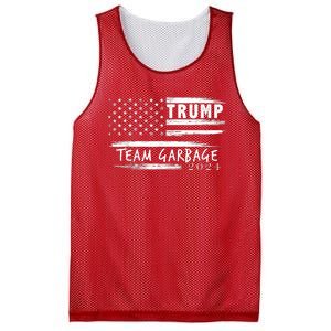 Team Garbage For Trump 2024 Garbage For Trump Vote Trump 2024 Mesh Reversible Basketball Jersey Tank