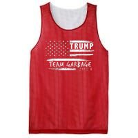 Team Garbage For Trump 2024 Garbage For Trump Vote Trump 2024 Mesh Reversible Basketball Jersey Tank