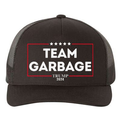 Team Garbage For Trump 2024 Gift Yupoong Adult 5-Panel Trucker Hat