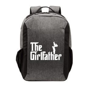 The Girl Father Gift Funny Dad Of Girl Best Fathers Day Vector Backpack