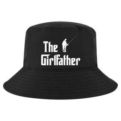 The Girlfather Funny Dad Of Girl Fishing Father And Daughter Cool Comfort Performance Bucket Hat