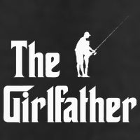 The Girlfather Funny Dad Of Girl Fishing Father And Daughter Cool Comfort Performance Bucket Hat