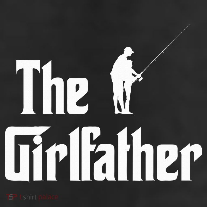 The Girlfather Funny Dad Of Girl Fishing Father And Daughter Beanie