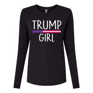 Trump Gift For Women Gift Donald Trump Girl 2020 Gift Womens Cotton Relaxed Long Sleeve T-Shirt