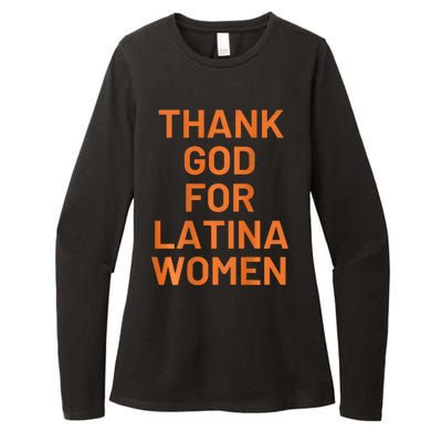 Thank God For Latina Women Womens CVC Long Sleeve Shirt