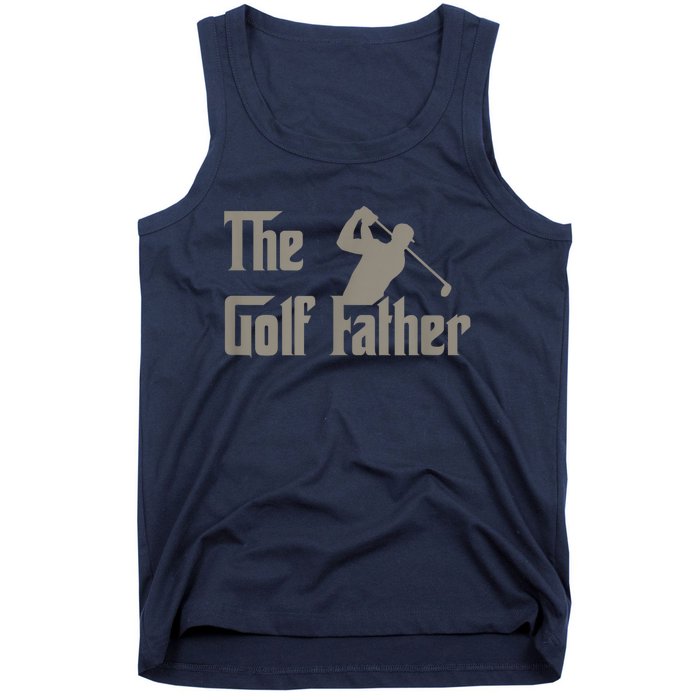 The Golf Father Funny Golfing For Golfer Fathers Day Gift Tank Top