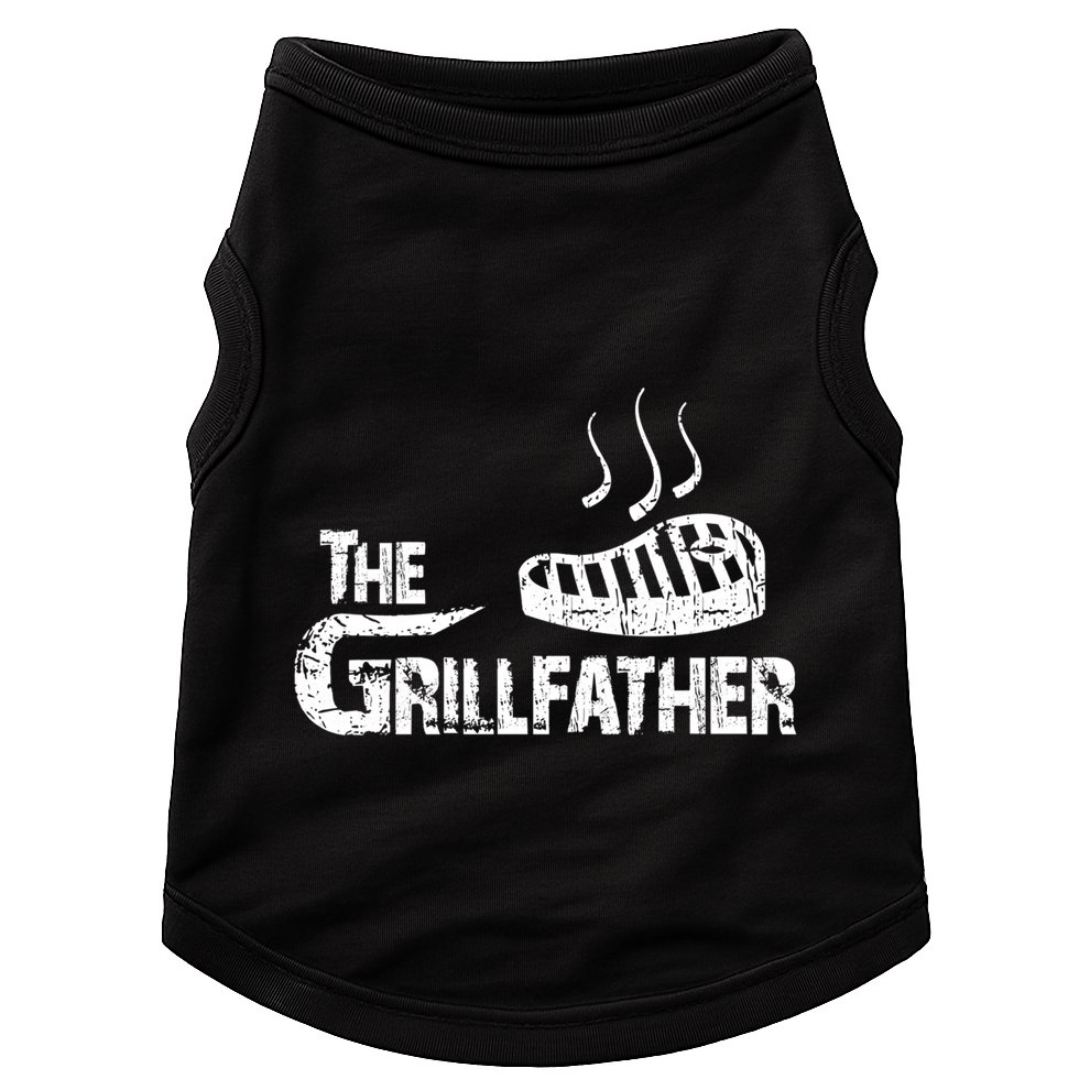 The Grillfather Funny Barbeque Grilling Meaningful Gift Doggie Tank