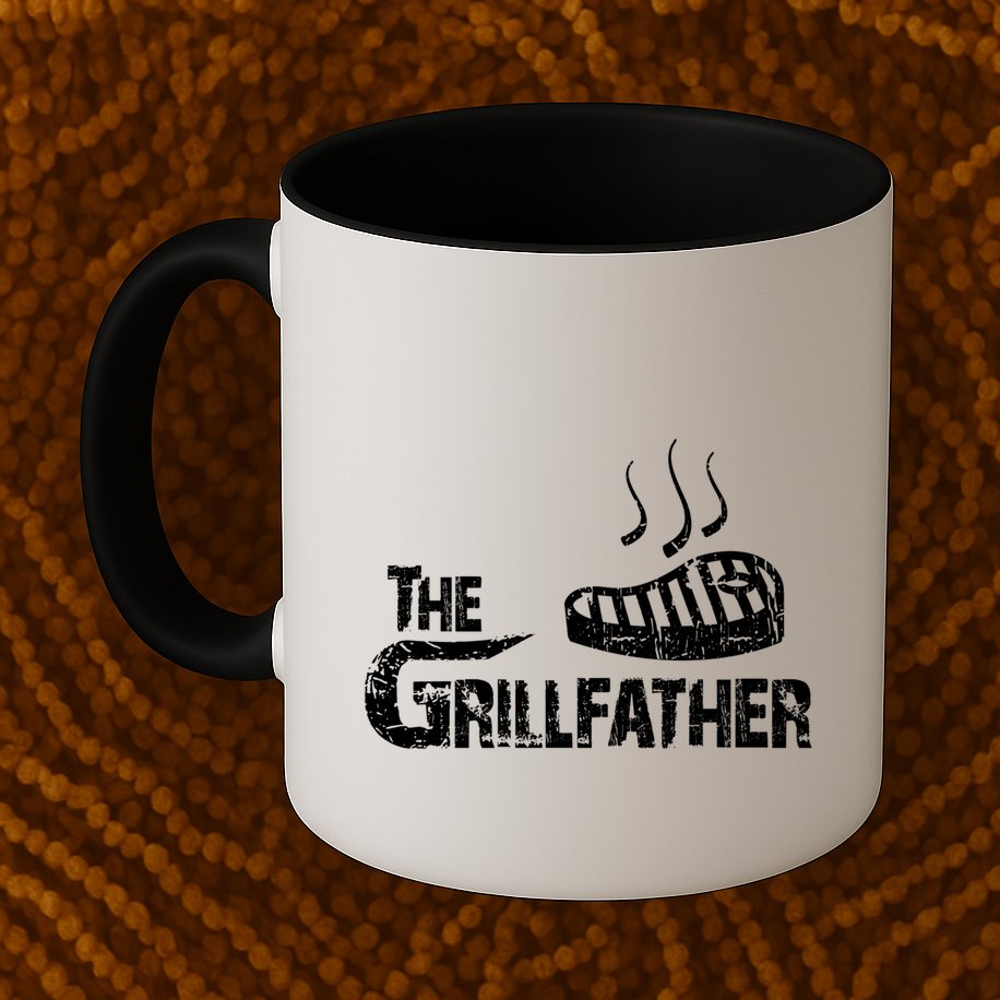 The Grillfather Funny Barbeque Grilling Meaningful Gift Mug