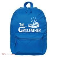 The Grillfather Funny Barbeque Grilling Meaningful Gift 16 in Basic Backpack