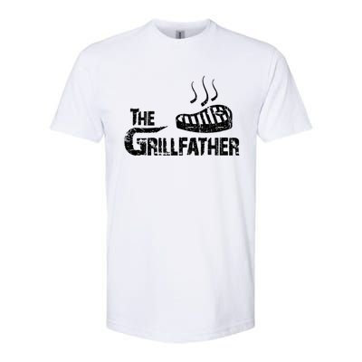 The Grillfather Funny Barbeque Grilling Meaningful Gift Softstyle® CVC T-Shirt