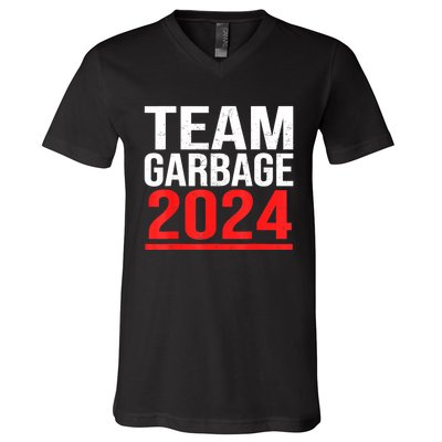 Team Garbage For Trump 2024 Elections 2024 Vote For Trump V-Neck T-Shirt