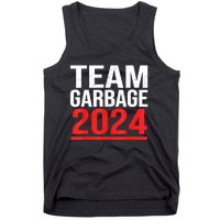 Team Garbage For Trump 2024 Elections 2024 Vote For Trump Tank Top