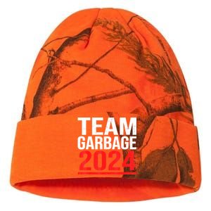 Team Garbage For Trump 2024 Elections 2024 Vote For Trump Kati Licensed 12" Camo Beanie