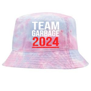 Team Garbage For Trump 2024 Elections 2024 Vote For Trump Tie-Dyed Bucket Hat