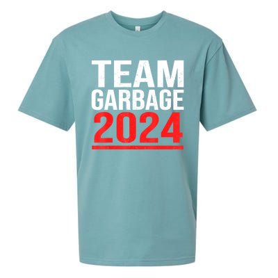 Team Garbage For Trump 2024 Elections 2024 Vote For Trump Sueded Cloud Jersey T-Shirt