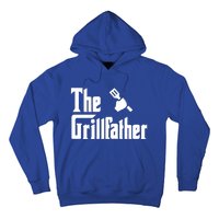 The Grillfather Funny Gift Grilling Griller Bbq Fathers Day Gift Funny Gift Hoodie