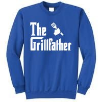 The Grillfather Funny Gift Grilling Griller Bbq Fathers Day Gift Funny Gift Sweatshirt