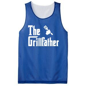 The Grillfather Funny Gift Grilling Griller Bbq Fathers Day Gift Funny Gift Mesh Reversible Basketball Jersey Tank