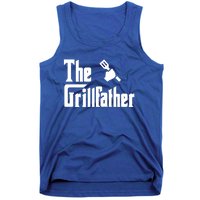 The Grillfather Funny Gift Grilling Griller Bbq Fathers Day Gift Funny Gift Tank Top