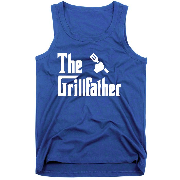 The Grillfather Funny Gift Grilling Griller Bbq Fathers Day Gift Funny Gift Tank Top