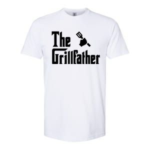 The Grillfather Funny Gift Grilling Griller Bbq Fathers Day Gift Funny Gift Softstyle CVC T-Shirt