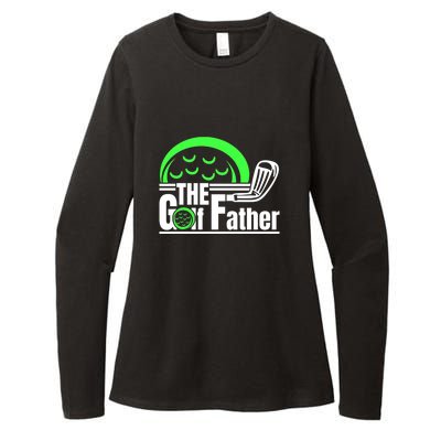 The Golf Father Retro Father's Day Gift For Dad Womens CVC Long Sleeve Shirt